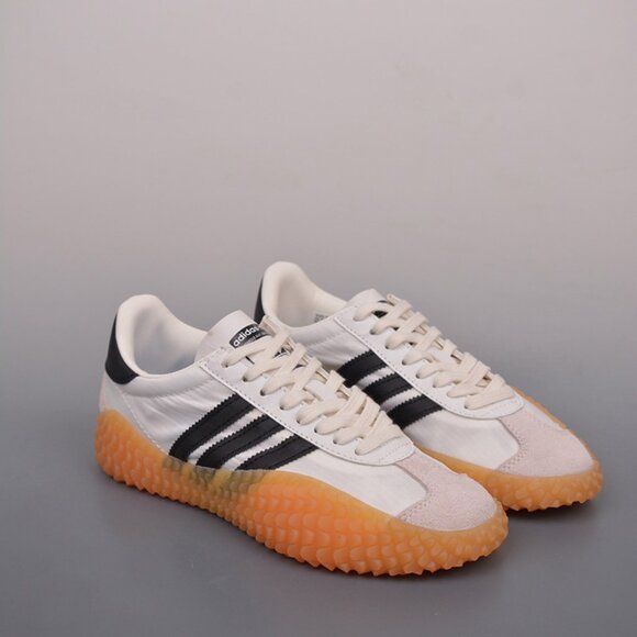 Adidas Kamanda Classic Colorway Sneakers White Orange - Picture 1 of 9